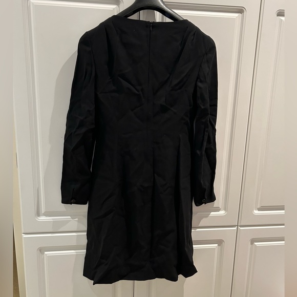 Giorgio Armani Vintage Black Dress Size 6 - Picture 3 of 4